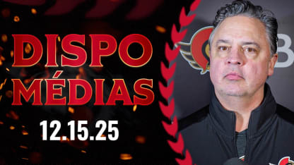 Travis Green dispo média avant le match contre WPG