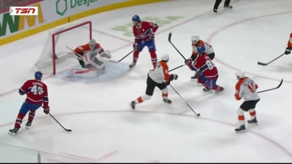 PHI@MTL: Texier scores goal against Dan Vladar