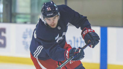 david jiricek ready for year two with blue jackets