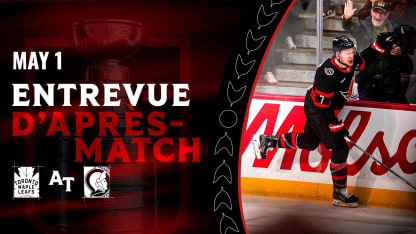 Brady Tkachuk dispo médias d'après-match contre TOR