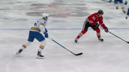 STL@CHI: Mikheyev scores goal against Joel Hofer