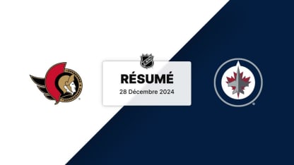 OTT vs WPG | Résumé 28/12/24