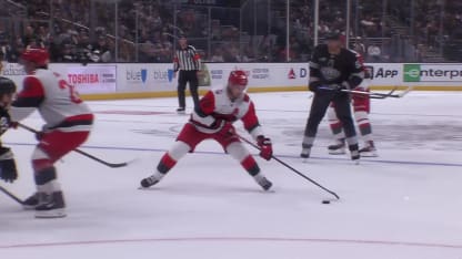 CAR@LAK: Jarvis scores goal against Anton Forsberg