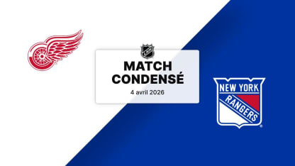 Match condensé : DET @ NYR 04/04/2026