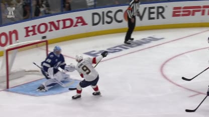FLA at TBL: Bennett breaks the ice in Game 1