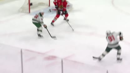 MIN@CHI: Tarasenko scores PPG against Spencer Knight