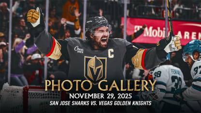PHOTO GALLERY | Vegas Golden Knights vs. San Jose Sharks | Nov. 29, 2025