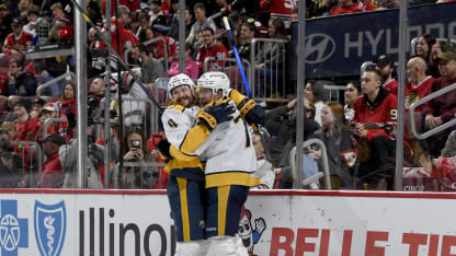 Filip Forsberg klev fram och avgjorde för Predators