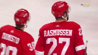 Rasmussen nets second of the game