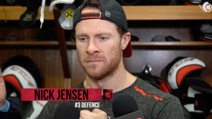 Nick Jensen Postgame Media vs DET