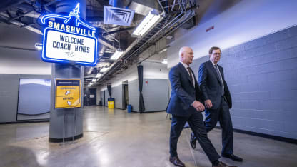 Nashville Predators Introduce New Head Coach, John Hynes