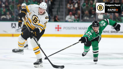 Boston Bruins Dallas Stars game recap January 20 2026