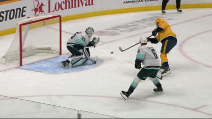 SEA@NSH: Forsberg scores goal against Joey Daccord