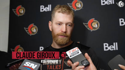 Claude Giroux Media Availability from Gatineau