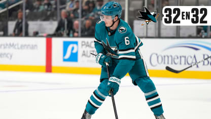 32 en 32 Sharks San Jose meilleurs espoirs 2025-26