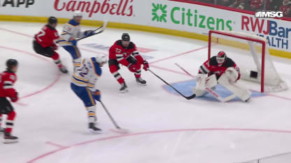 Tage Thompson with a Goal vs. New Jersey Devils