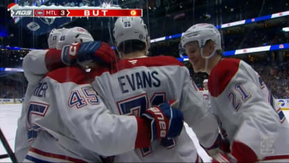 MTL@TBL: Evans marque un but c. Jonas Johansson