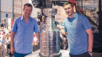Foto Marcel Meinert Tom Kühnhackl Stanley Cup