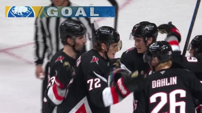 PHI@BUF: Thompson scores goal against Samuel Ersson