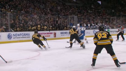 STL@BOS: Suter scores goal against Joonas Korpisalo