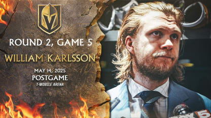 Round 2, Game 5 | William Karlsson Postgame