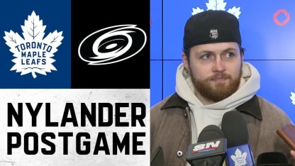 William Nylander | Post Game vs Carolina Hurricane