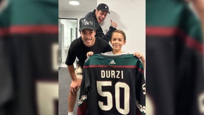 Davidson photobombs Durzi