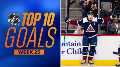 Top 10 Goals from Week 25