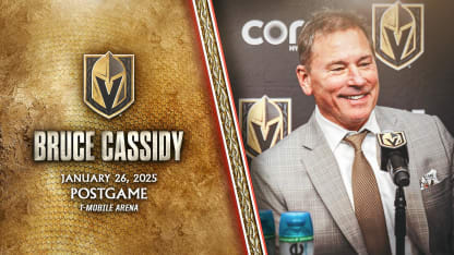 Bruce Cassidy Postgame 1/26