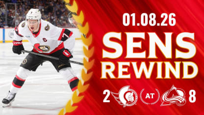 Sens Rewind: Sens Drop Matchup vs Colorado