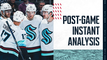 post game instant analysis by the numbers seattle kraken at los angeles kings