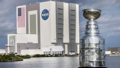 Stanley Cup visits NASA Kennedy Space Center in Florida