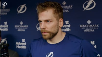 Erik Cernak | Postgame vs Detroit Red Wings