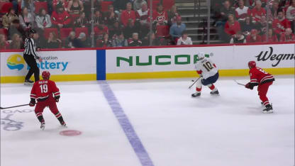 FLA@CAR: Hall scores goal against Sergei Bobrovsky