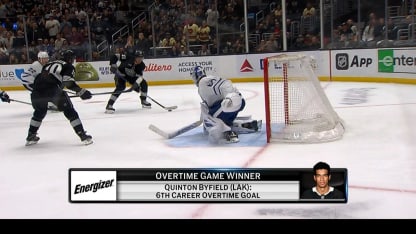 Energizer OT Winner: Quinton Byfield