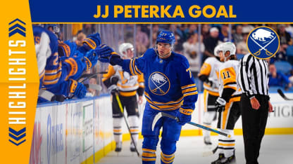 Peterka Goal vs. PIT