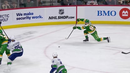 VAN@MIN: Kaprizov marque un but contre Nikita Tolopilo