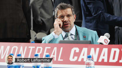 Bergevin draft badge Laflamme