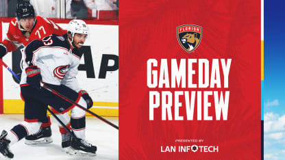 PREVIEW: Panthers look to maintain 'speed and simplicity' vs. Blue Jackets