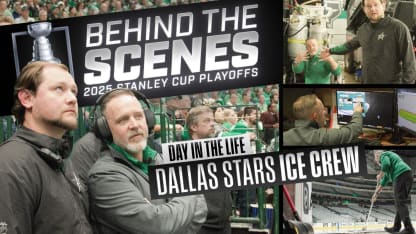 A Day in the Life of the Dallas Stars Ice Crew