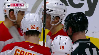 Gross cleans up down low for first NHL goal