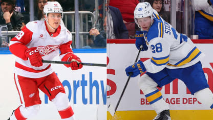 Debut i St Louis Blues för Jonatan Berggren Otto Stenberg