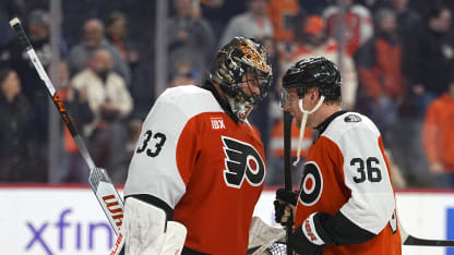 Flyers målskytte lossnade med Ersson mellan stolparna