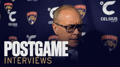 FLA at NJD: Maurice (Postgame)