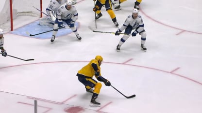 TBL@NSH: McDonagh scores goal against Jonas Johansson