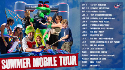 blue jackets summer mobile tour 2025