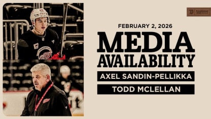 Axel Sandin-Pellikka, Todd McLellan Morning Skate