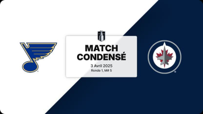 Match condensé : STL @ WPG, match no 5