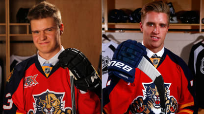 Barkov Ekblad FLA draft day split