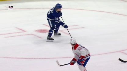 Marner marque l'unique but du match en prolongation